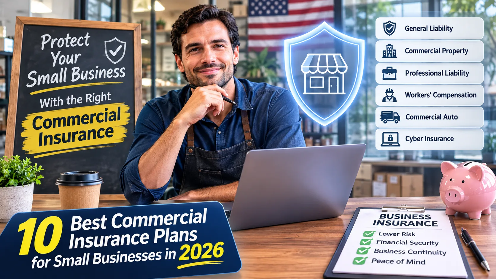 10 Best Commercial Insurance Plans for Small Businesses in 2026